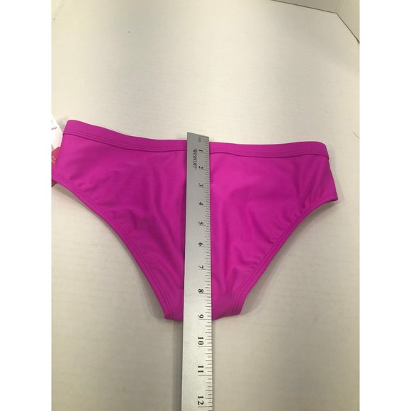 Xhilaration Women's Sz Small 0-2 Cheeky Bikini Swim Bottom Fuchsia New With Tags - Picture 9 of 9